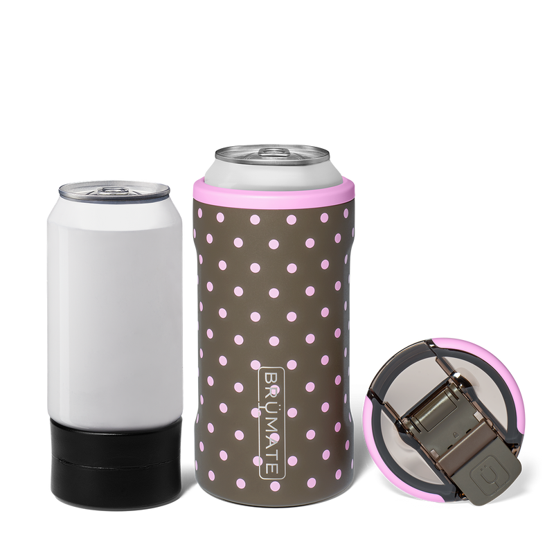 Hopsulator Trio | Mocha Dot | 12/16oz Standard Cans Z3