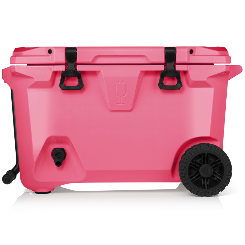 BrüTank 55-Quart Rolling Cooler | Neon Pink D2